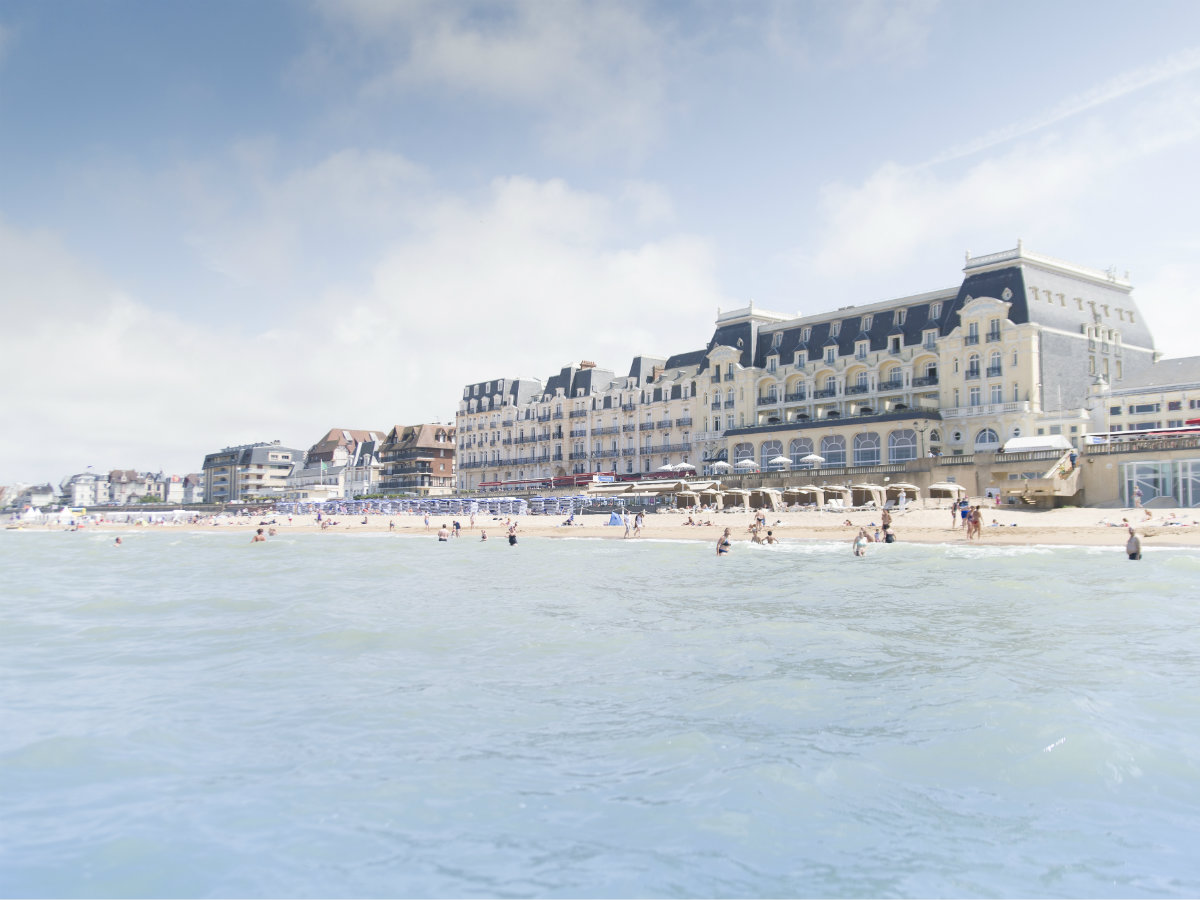 Balade à la plage de Cabourg